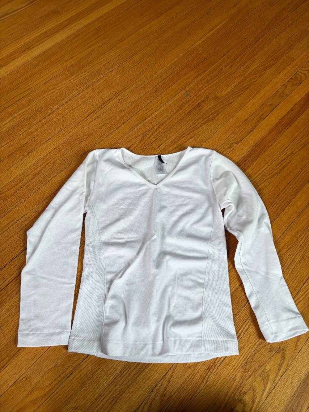 New York Fleece Long Sleeve - White/Small